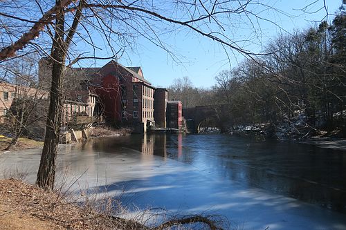 Sanford Mills on the Charles River