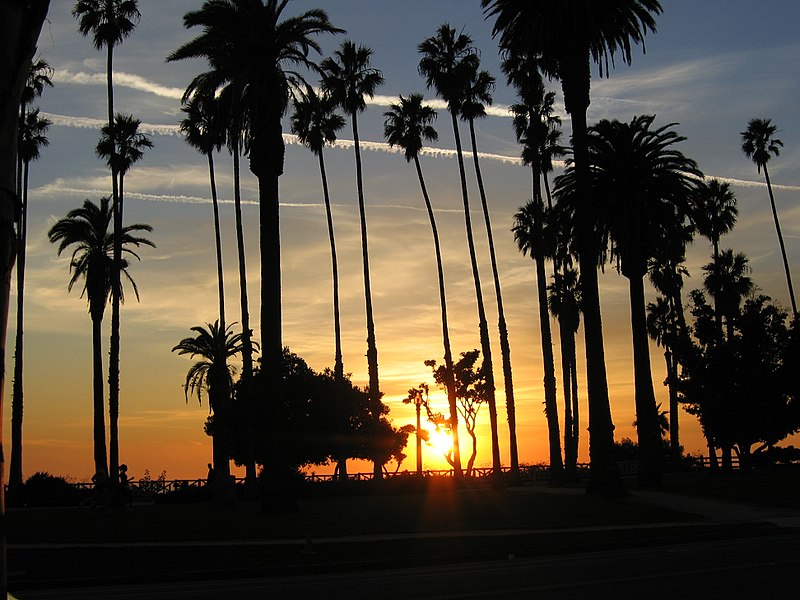 File:Santa-monica-sunset.JPG