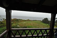 View of the sea, visible from the balcony ScarboroughME WinslowHomerStudio Upstairs OceanView.jpg