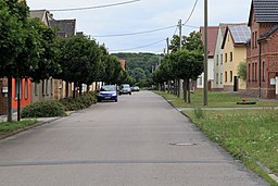 Breite Straße in Schönwölkau