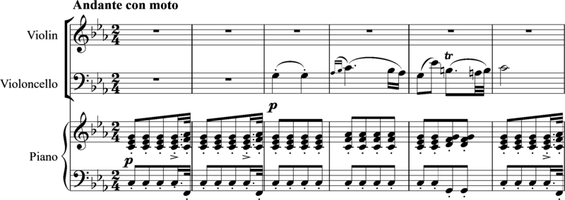 File:Schubert, Trio in E flat, second movement, bars 1-6.png