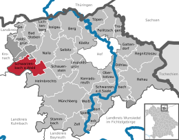 Schwarzenbach am Wald - Localizazion