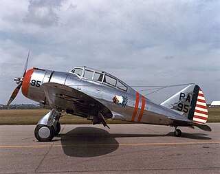 Seversky P-35 aircraft