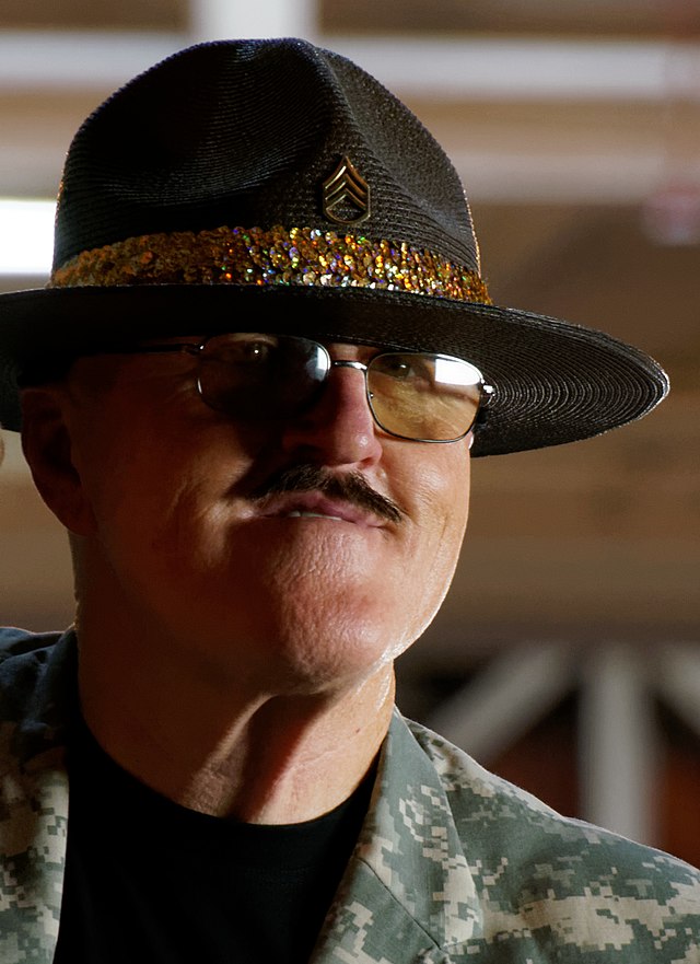 Сержант слотер. Sgt Slaughter. Sgt Paul Jackson face.