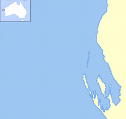 Isla Dirk Hartog ubicada en Bahía Shark