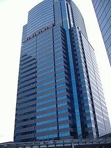 The Shinagawa East One Tower is an office, retail, and hotel space located in Tokyo, Japan. The tower received rank S under the CASBEE-Real Estate assessment tool. Shinagawa East-one-tower.JPG