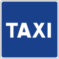 Taxi area