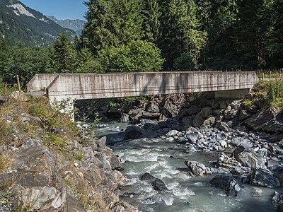 Brücke über die Kander in Blausee-Mitholz