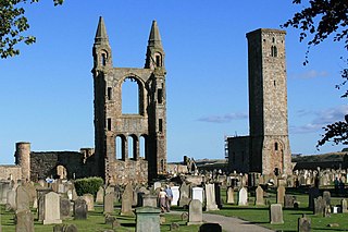 <span class="mw-page-title-main">St Andrews Cathedral</span> Church in St Andrews, Scotland