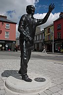 Statue of John B Keane in Listowel - geograph.org.uk - 506946.jpg
