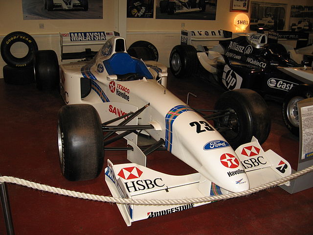 A Jan Magnussen Stewart SF1, example of the range and depth of machinery in the collection.