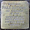 Stolperstein Brünnhildestr 3 (frit) Paula Guttmann.jpg