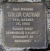 Stolperstein Courbièrestr 5 (Schön) Golda Casvan.jpg