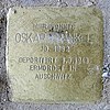 Stolperstein Immanuelkirchstr 14 (Prenz) Oskar Fränkel.jpg