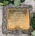 Stolperstein for Curt Moses (Stockholm).jpg