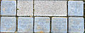 Stolpersteine für die Familie Lustgarten und Sophie Berney an der Bachstraße 75 in Bremen The production, editing or release of this file was supported by the Community-Budget of Wikimedia Deutschland. To see other files made with the support of Wikimedia Deutschland, please see the category Supported by Wikimedia Deutschland. العربية ∙ বাংলা ∙ Deutsch ∙ English ∙ Esperanto ∙ français ∙ magyar ∙ Bahasa Indonesia ∙ italiano ∙ 日本語 ∙ македонски ∙ മലയാളം ∙ Bahasa Melayu ∙ Nederlands ∙ português ∙ русский ∙ slovenščina ∙ svenska ∙ українська ∙ +/−