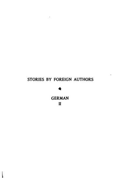 File:Stories by Foreign Authors (German II).djvu