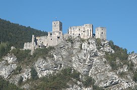 Zamek od wschodniej strony