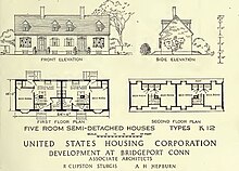 Famous architects - R. Clipston Sturgis and A.Hepburn - designed Seaside Village along with the famous town planner, Arthur A. Shurleff. Sturgis Hepburn Floor Plans U.S. Housing Report Vol. 2.jpg