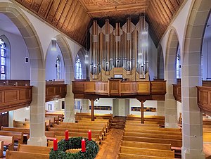 Stuttgart-Möhringen Martinskirche: Geschichte, Orgel, Geläut