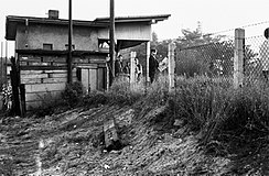 Patchwork conditions on the West Berlin S-Bahn were illustrated in 1969 by this station on the Lichterfelde-Sud Line. Sud 0035k.jpg