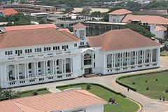 Aerial view of the Supreme Court building. Supreme Court of Ghana.jpg