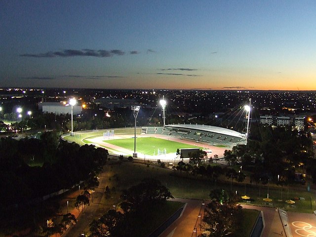 The host stadium in Sydney.