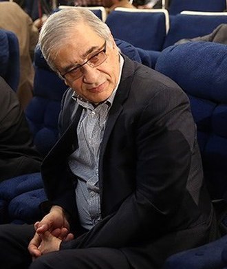 Image: Tahmasb Mazaheri at Etellat Institute's Diplomacy Irani Forum