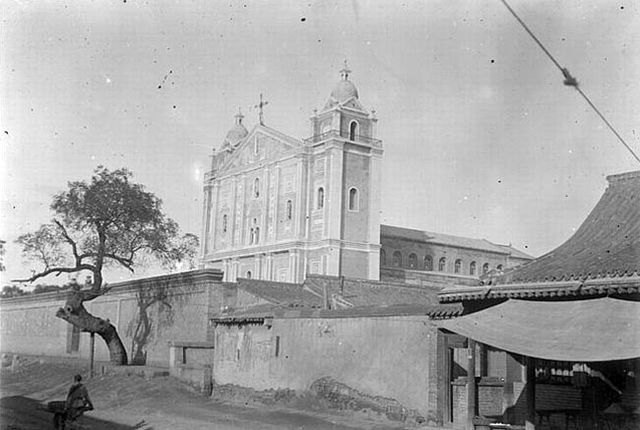 Taiyuan Cathedral, photographed by Edouard Chavannes in 1907