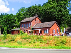 Das Bahnhofsgebäude Tecklenburg (von 1901) ist inzwischen in Privatbesitz