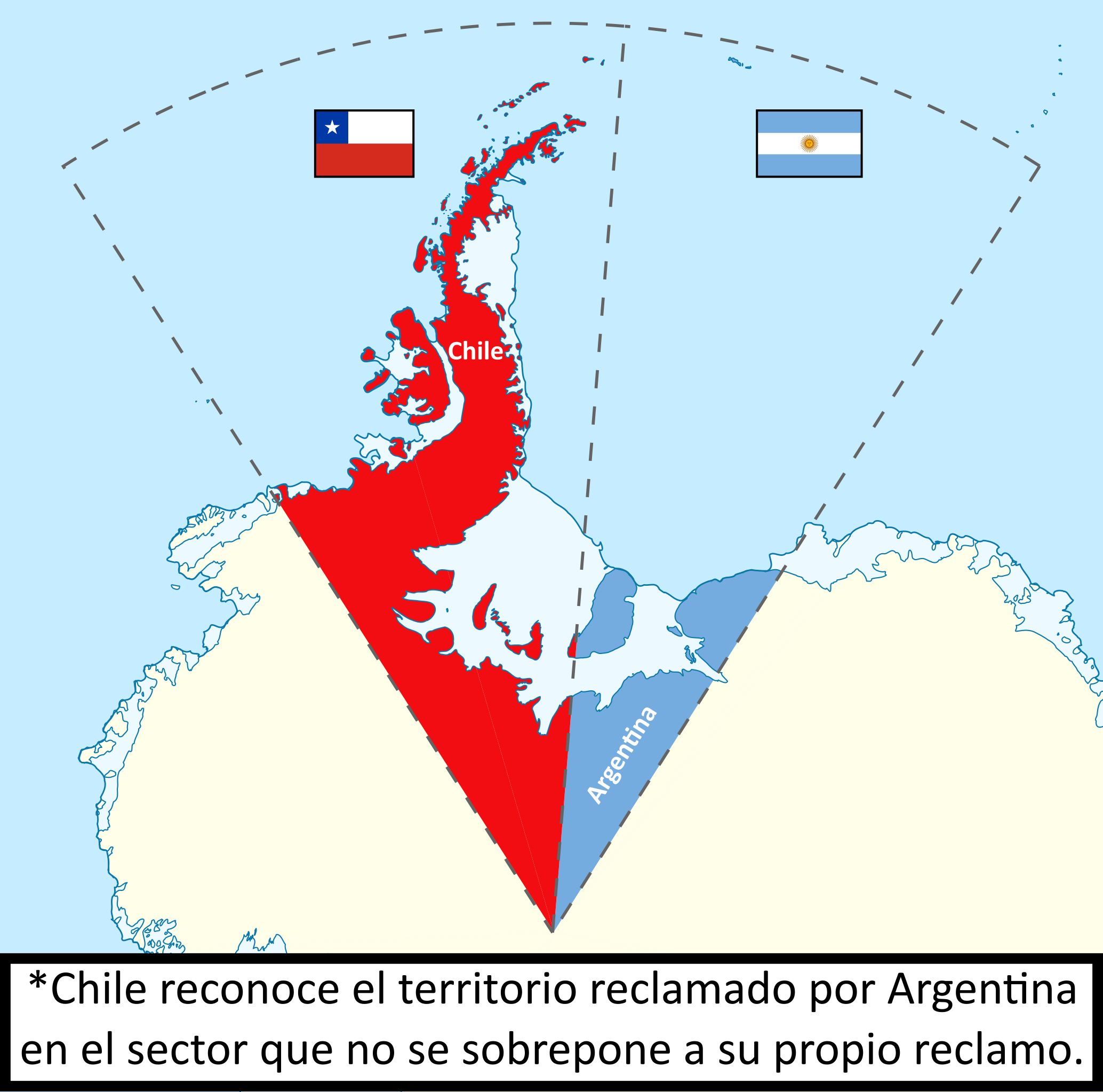 File:Territorio Chileno Antártico y la Antártida Argentina según