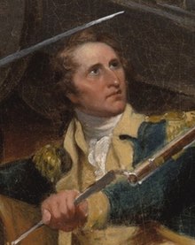 Смерть генерала Мерсера в битве при Принстоне 3 января 1777 года (урожай) .jpg