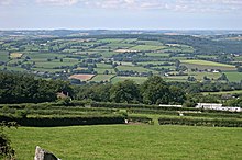 The northern slope of Hingston Down.