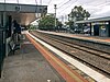 Northbound view from Tooronga platform 1 facing towards platform 2