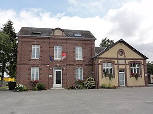 Touffreville-la-Corbeline (Seine-Mar.) mairie-école des garçons.jpg
