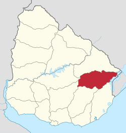 Treinta y Tres in Uruguay.svg