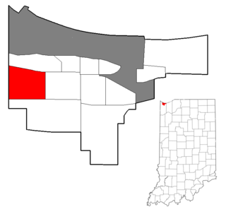 Westside (Gary) Neighborhood in Lake County, Indiana, United States