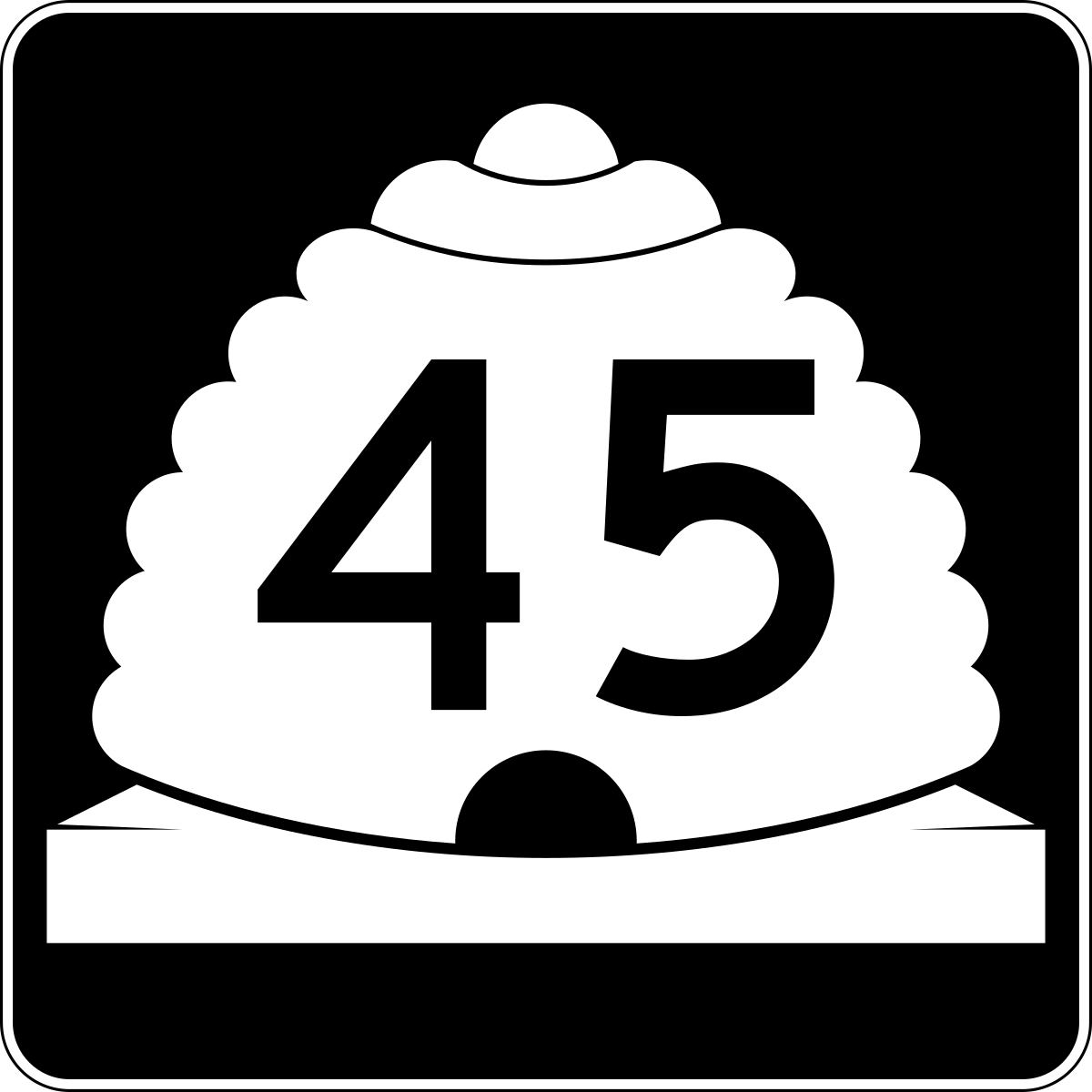 Svg 45. 45 (Число).