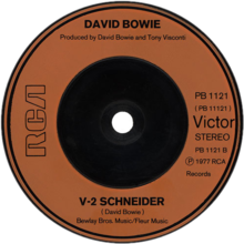 V-2 Schneider by David Bowie UK vinyl single.png