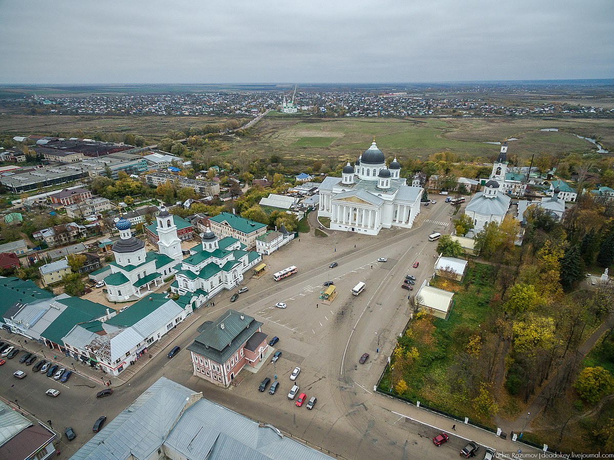 Соборная площадь Арзамас