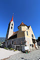 Deutsch: Vahrn-Schalders, Südtirol: Pfarrkirche St. Georg mit Friedhofskapelle und Friedhof    This media shows the cultural heritage monument with the number 17786 in South Tyrol. (Wikidata)