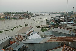 Vietnam, Panorama of Chau Doc.jpg