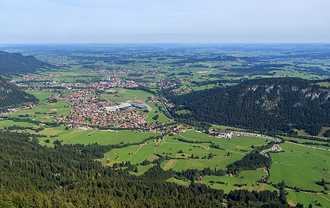 View of Pfronten Bavaria