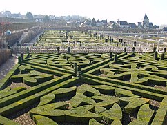 Jardín geométrico a la francesa, Castillo de Vilandry
