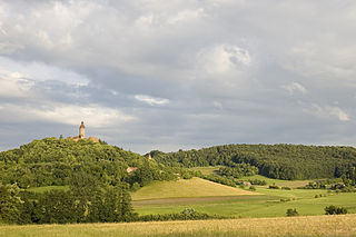 <span class="mw-page-title-main">Franconian Heights</span> Hill ridge in Germany