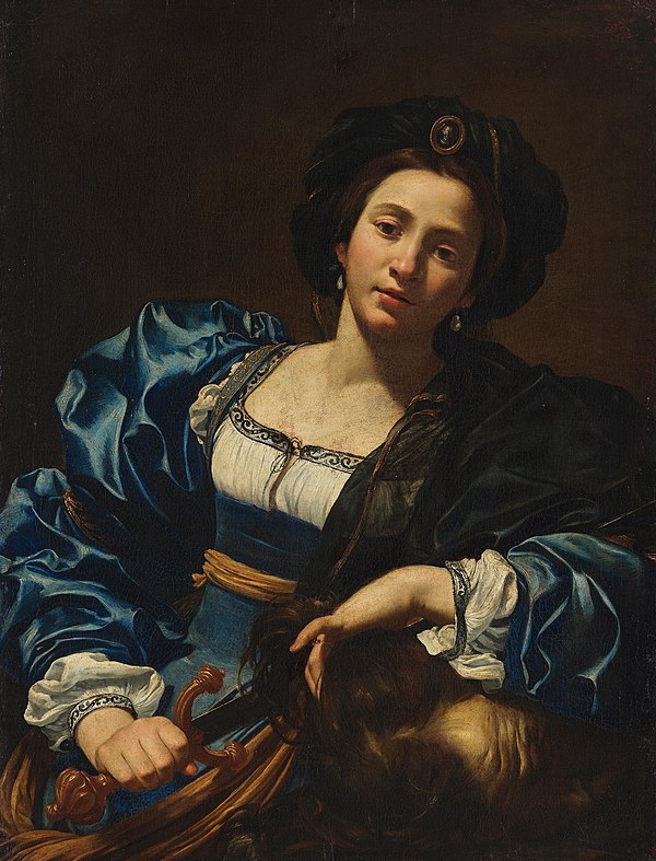 Judith with the Head of Holophernes, by Simon Vouet, (Alte Pinakothek, Munich)