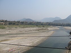 Vyas von der Madi-Khola-Brücke aus gesehen