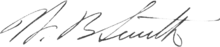 W. B. Smith signature.png