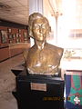 Bust of Lela Karagianni in Athens War Museum