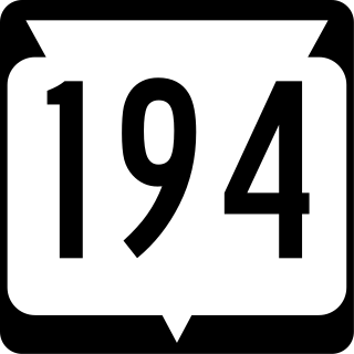 <span class="mw-page-title-main">Wisconsin Highway 194</span> Former State Highway in Wisconsin, United States